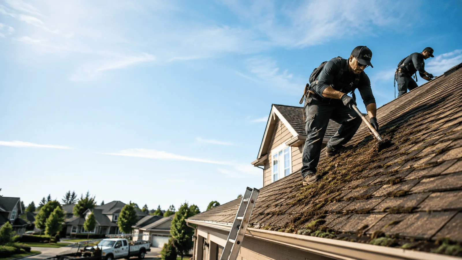 Roof Moss Removal in Pioneer, LA near me